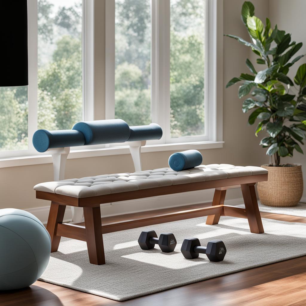 comfortable home workout bench