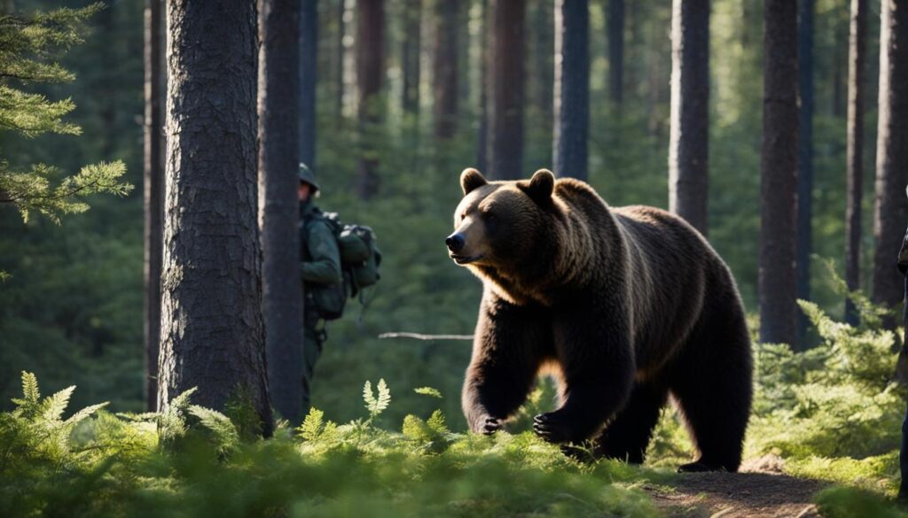 walking bear sightings