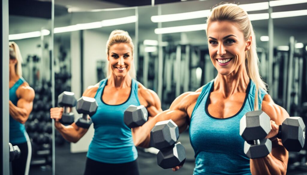 The role of dumbbell exercises in upper body workout for women