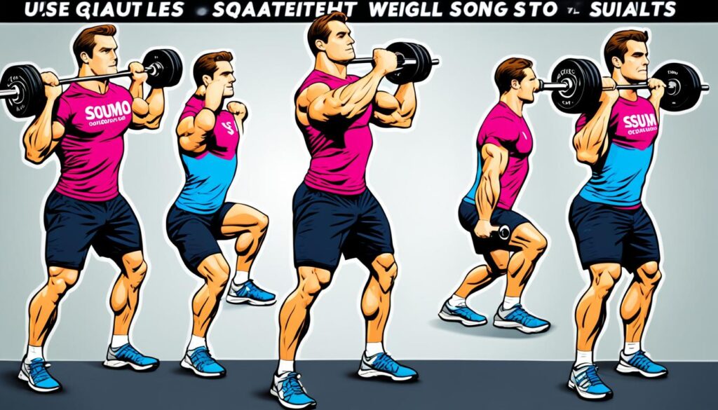 Variation and Progression in Squats with Weights