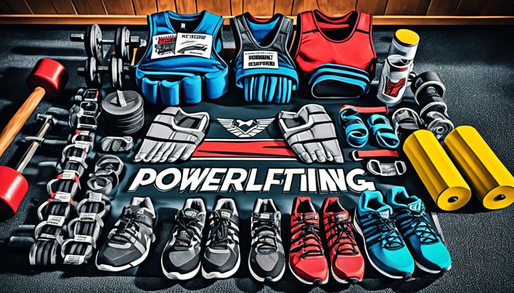 powerlifting equipment and gear