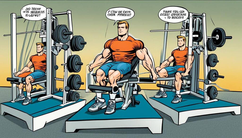 quad focused leg press with weights