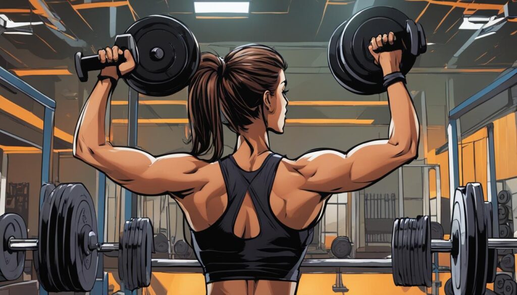 beginner weight lifting for women - arm